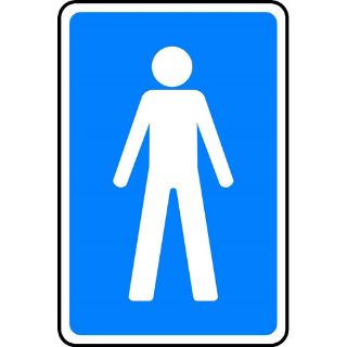 Picture of "Male Symbol Toilet Sign" 